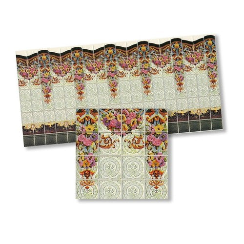 1/2" Scale Modernist Deco Tile