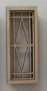 Prairie Diamond Narrow Window