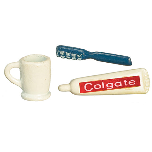 Toothbrush, Toothpaste, & Cup Set