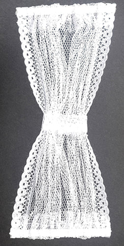 Curtain, Door Panel, White Lace