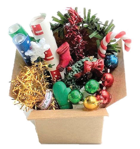 Christmas Decorations in Box