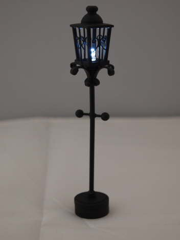 Outdoor Standing Lamp, Black, LED