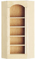 Corner Bookcase Angle Sides