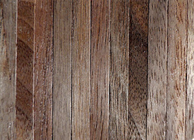 Black Walnut Flooring, 1/4" Strips
