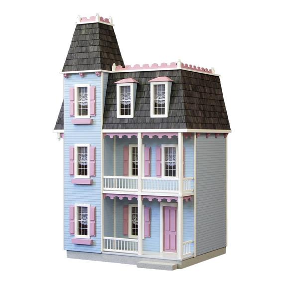 Alison Jr Victorian Dollhouse Kit, MDF - Main Image