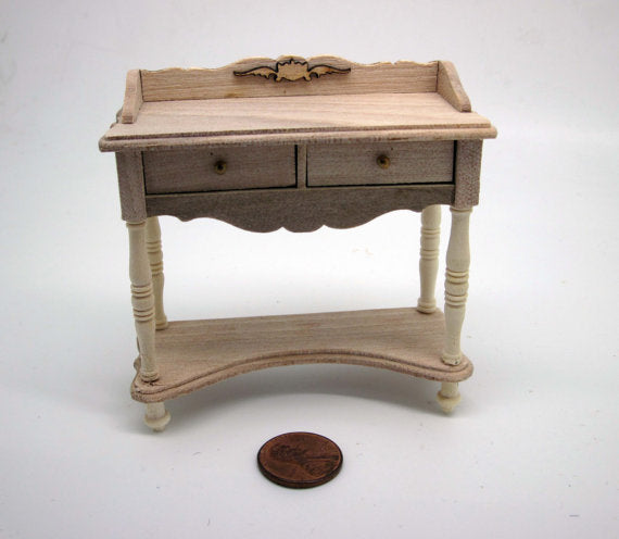 Vanity Table or Desk, Unfinished