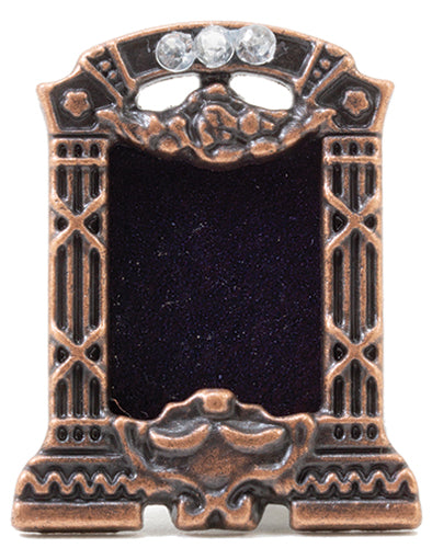 Picture Frame, Small Antique Brass