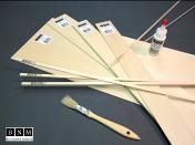 Basswood Stripwood, 1/32 X 1/32 X 24"