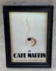 Black Framed Coffee Print