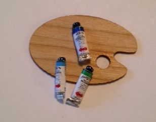 Paint Tubes & Palette Kit