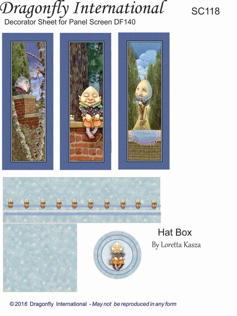 3 Panel Screen Kit, Humpty Dumpty