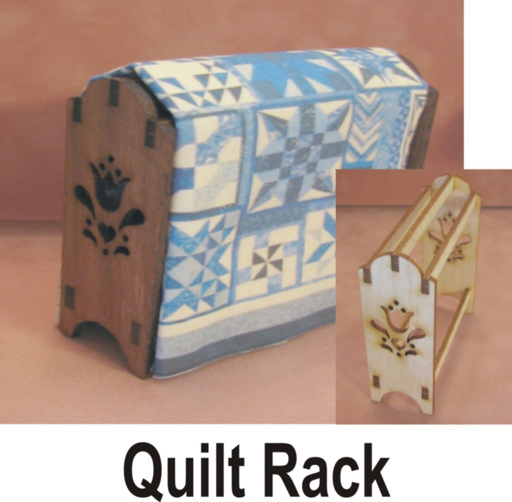 Quilt Rack Kit, Walnut