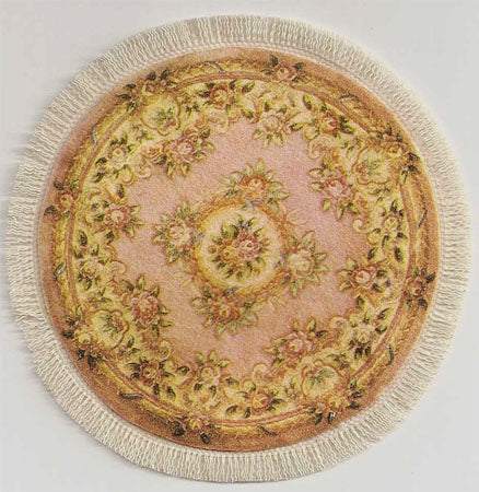 Rug, Round Oriental Style, #519