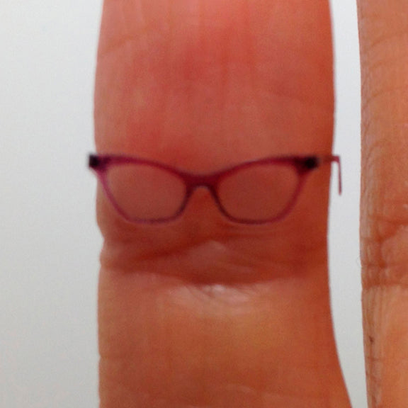 Designer Female Eyeglasses, Stella Purple