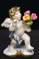 Cupid with Flowers