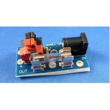 Power Connector with Fuse, 6 amp