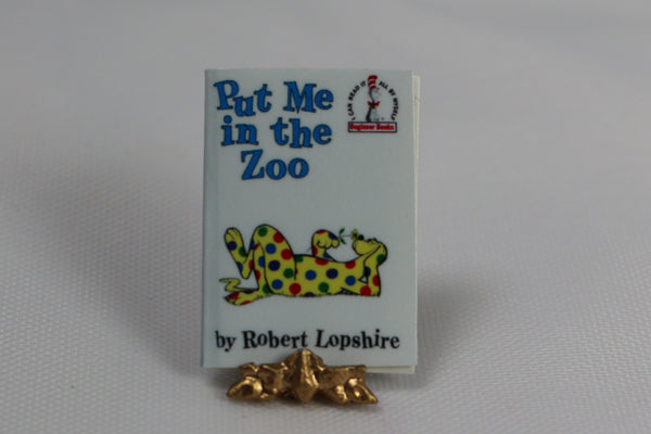 Put Me In The Zoo Book