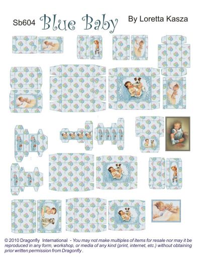 Baby Box Kit, Blue