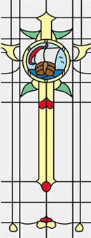 Simulated Stained Glass, Ship