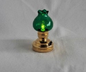 Chelsea Table Lamp, Green, LED