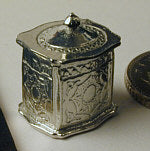 Tea Caddy, Silver
