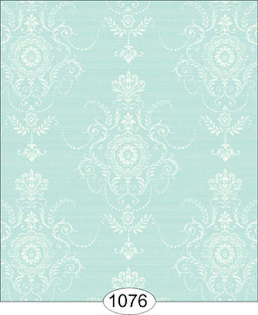 Florentine Aqua Wallpaper