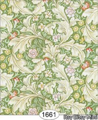 Lancater Wallpaper, Green