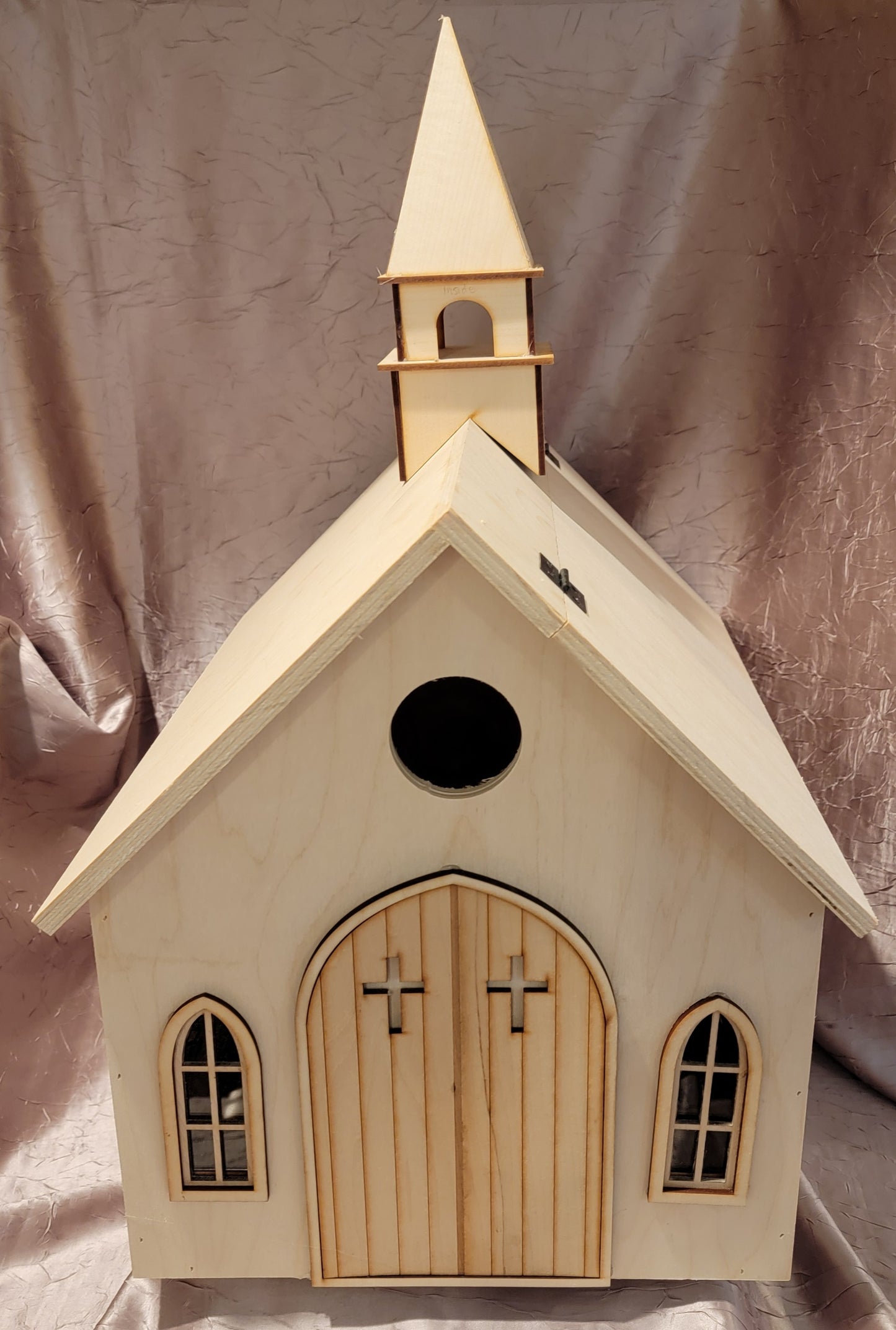 Country Church Assembled Shell