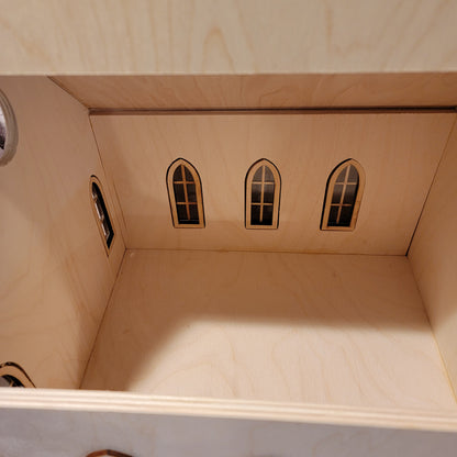 Country Church Assembled Shell