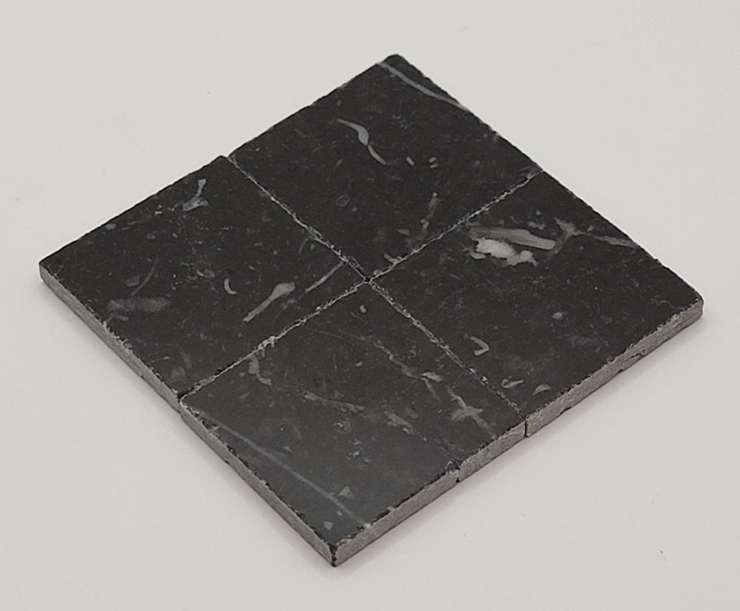 Real Black Marble Tiles, 25 pcs