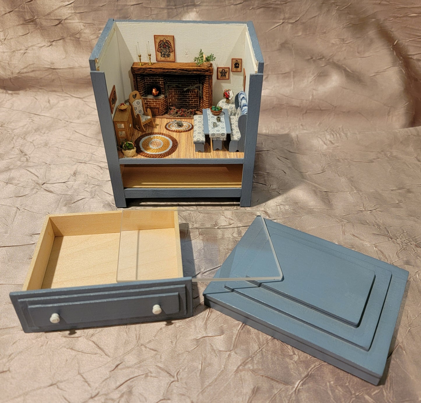 1/4" Country Kitchen Vignette