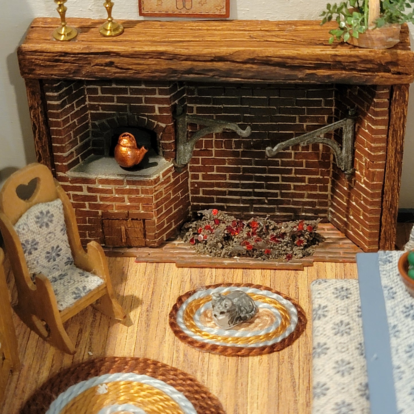 1/4" Country Kitchen Vignette
