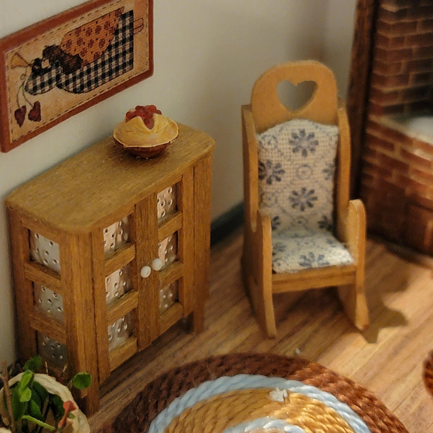 1/4" Country Kitchen Vignette