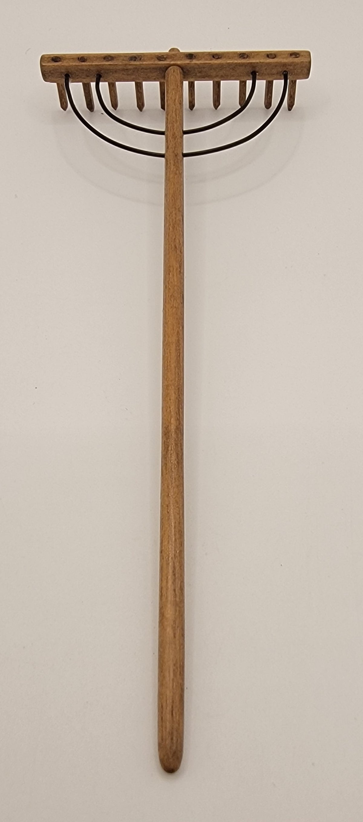 Regency Period Rake Antique Hay Rake with Wire, Disc. – Miniature Designs, Inc.