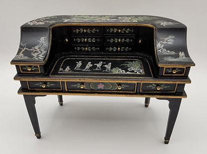 Curved Writing Desk & Chair, BBS