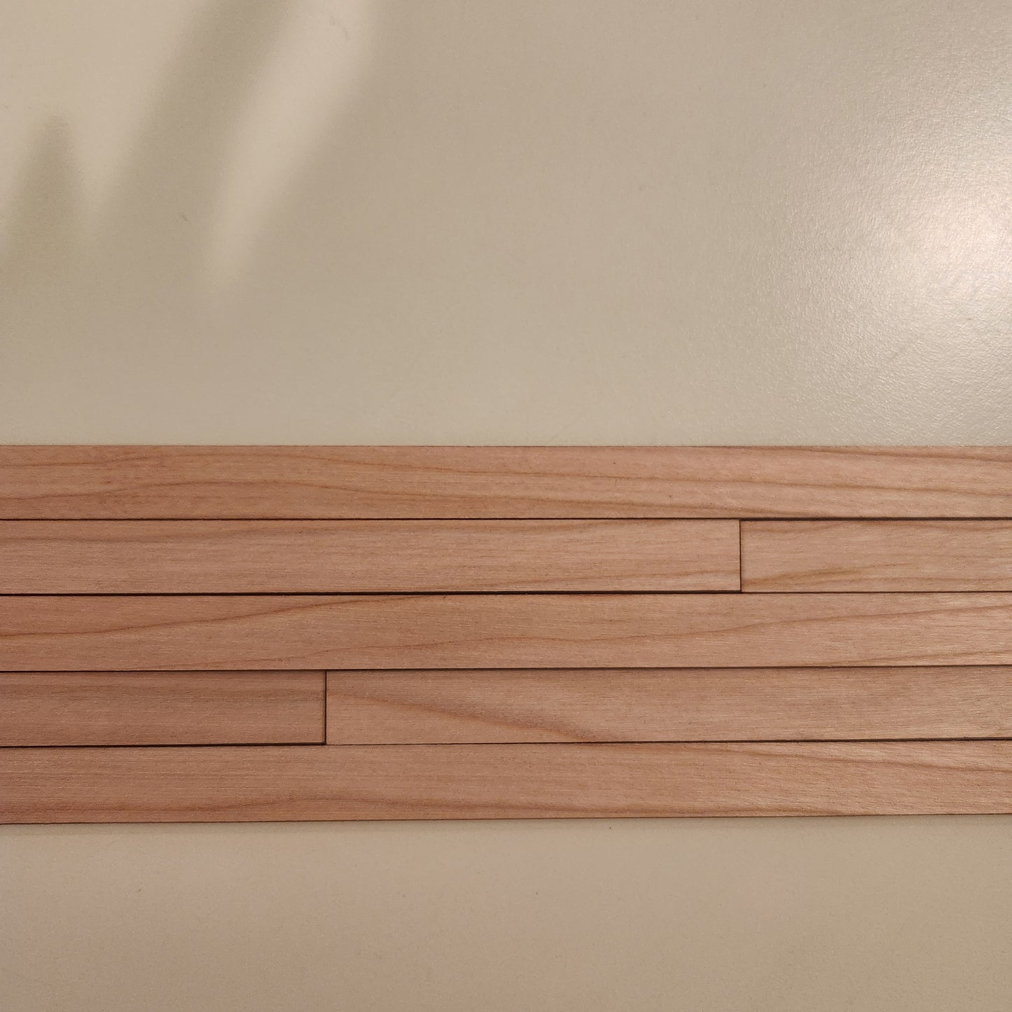 Cherry Hardwood Plank Flooring, 3/8"