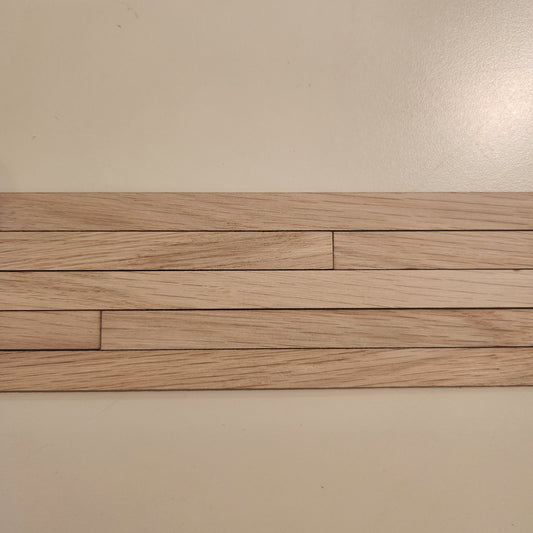 White Oak Hardwood Plank Flooring, 1/2"