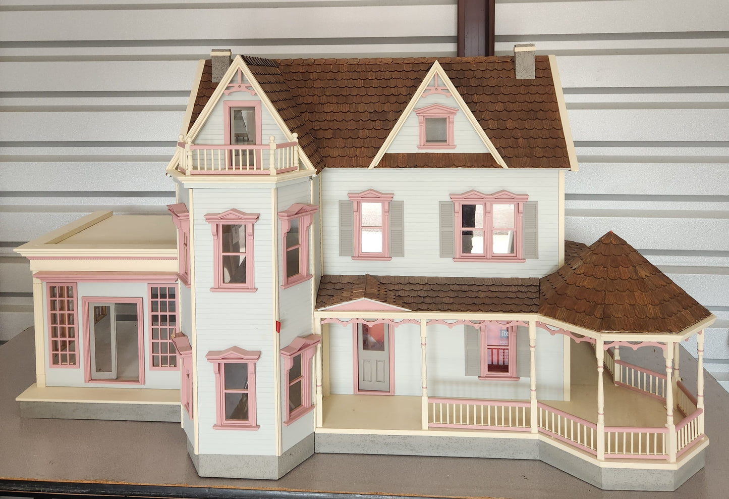 Sterling Estate w/Mansard Addition & Gazebo, Finished Exterior