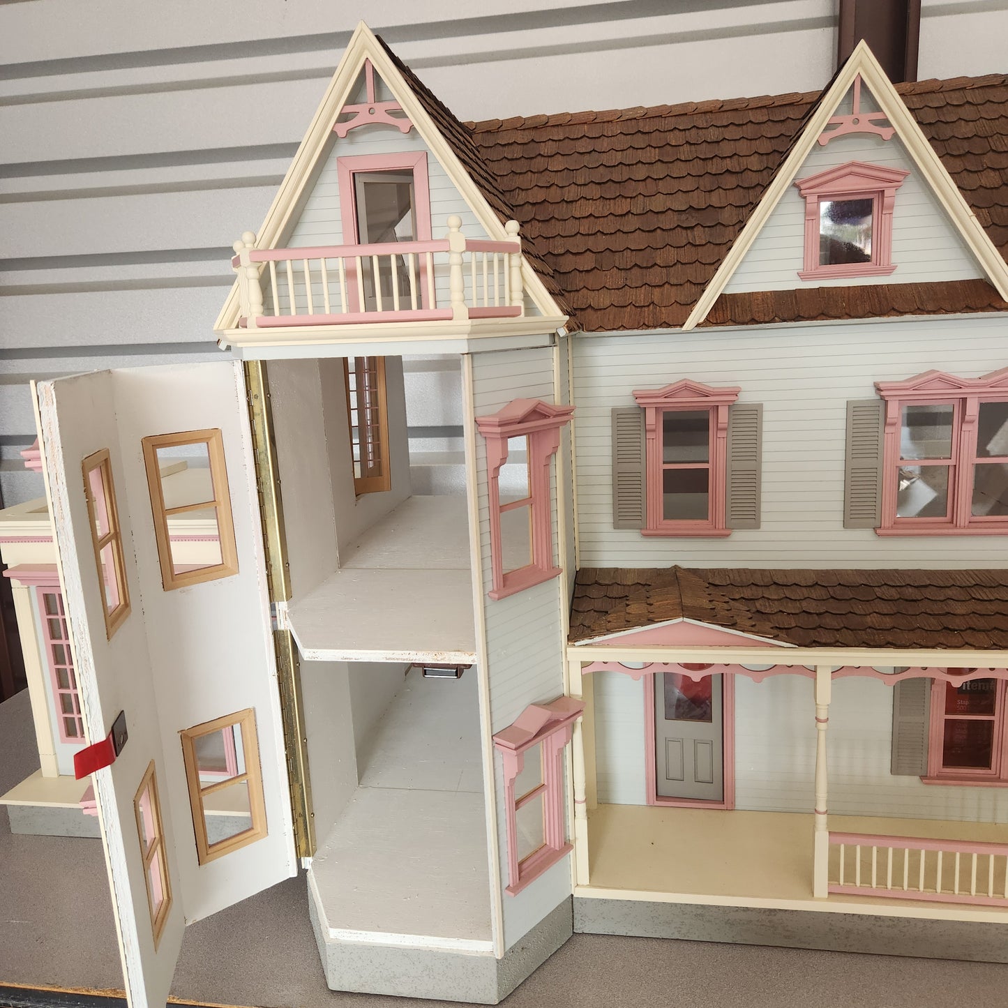 Sterling Estate w/Mansard Addition & Gazebo, Finished Exterior