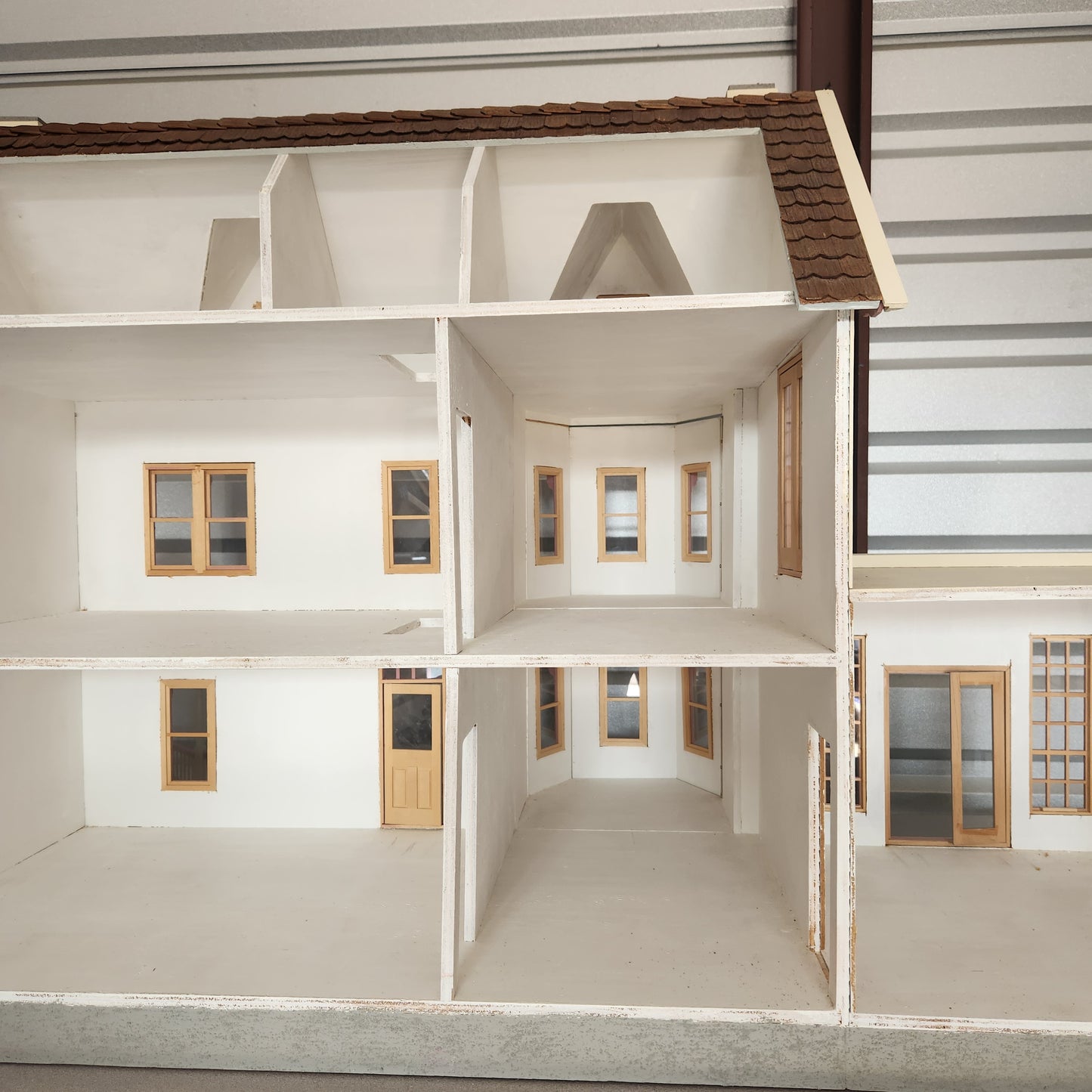 Sterling Estate w/Mansard Addition & Gazebo, Finished Exterior