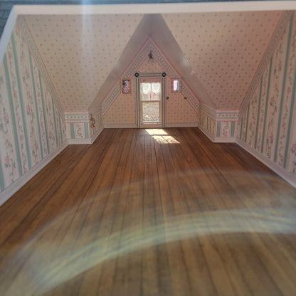 Custom Victorian Dollhouse Complete, Rose