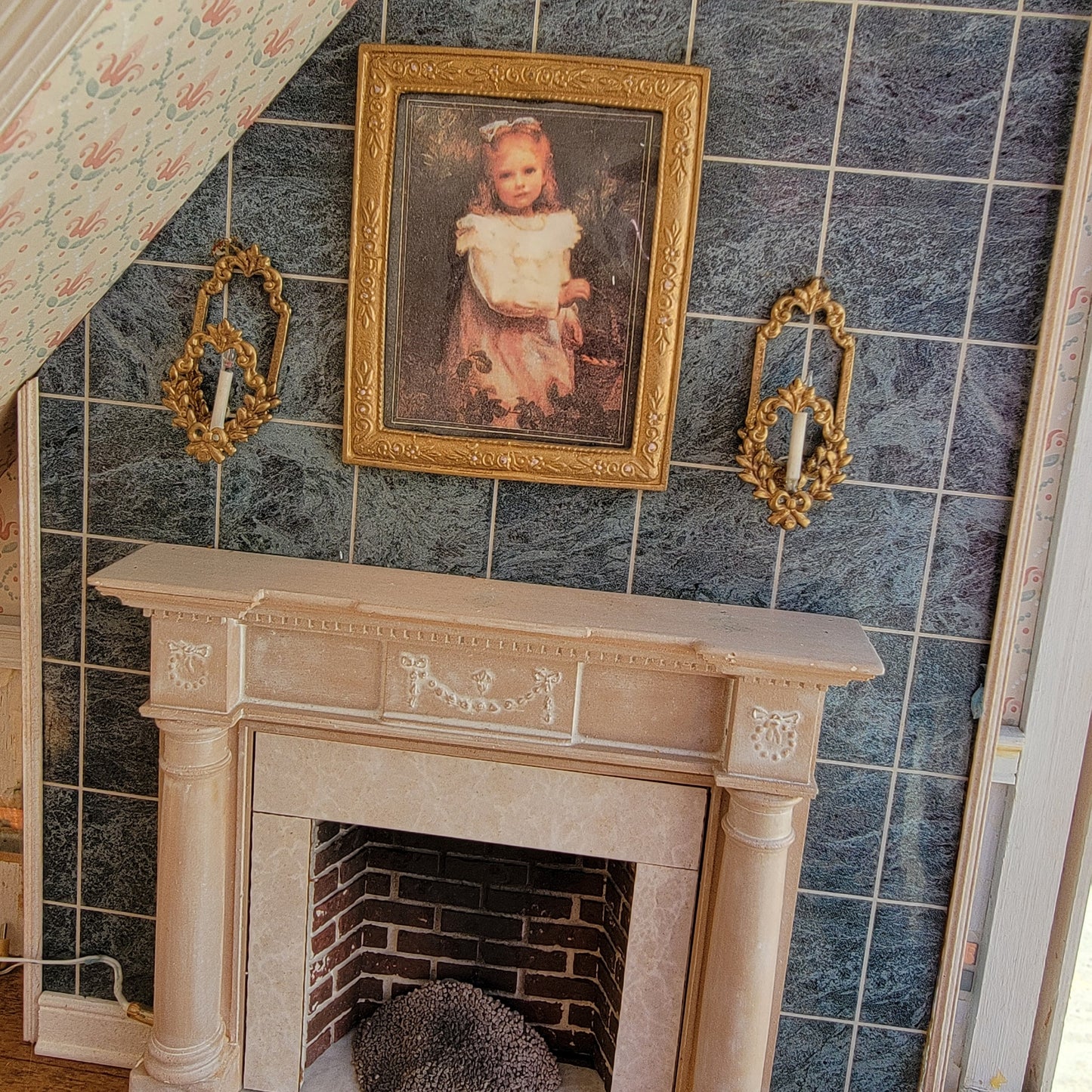 Custom Victorian Dollhouse Complete, Rose