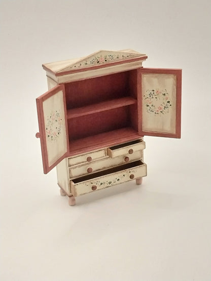 1/2" Scale Ballfoot Armoire