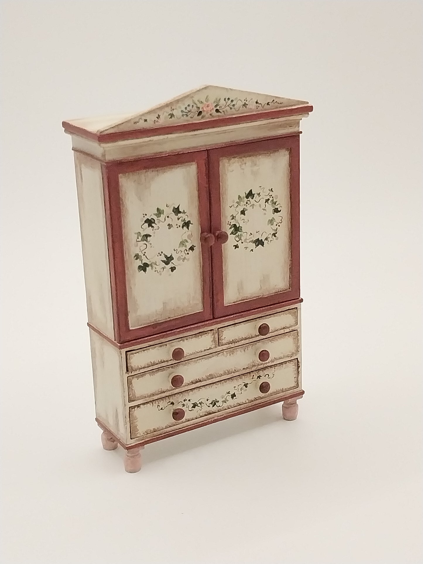1/2" Scale Ballfoot Armoire