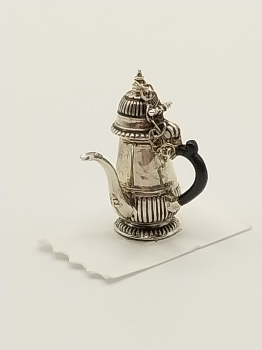 Sterling Silver Chocolate Pot