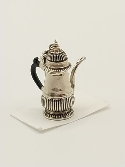 Sterling Silver Chocolate Pot