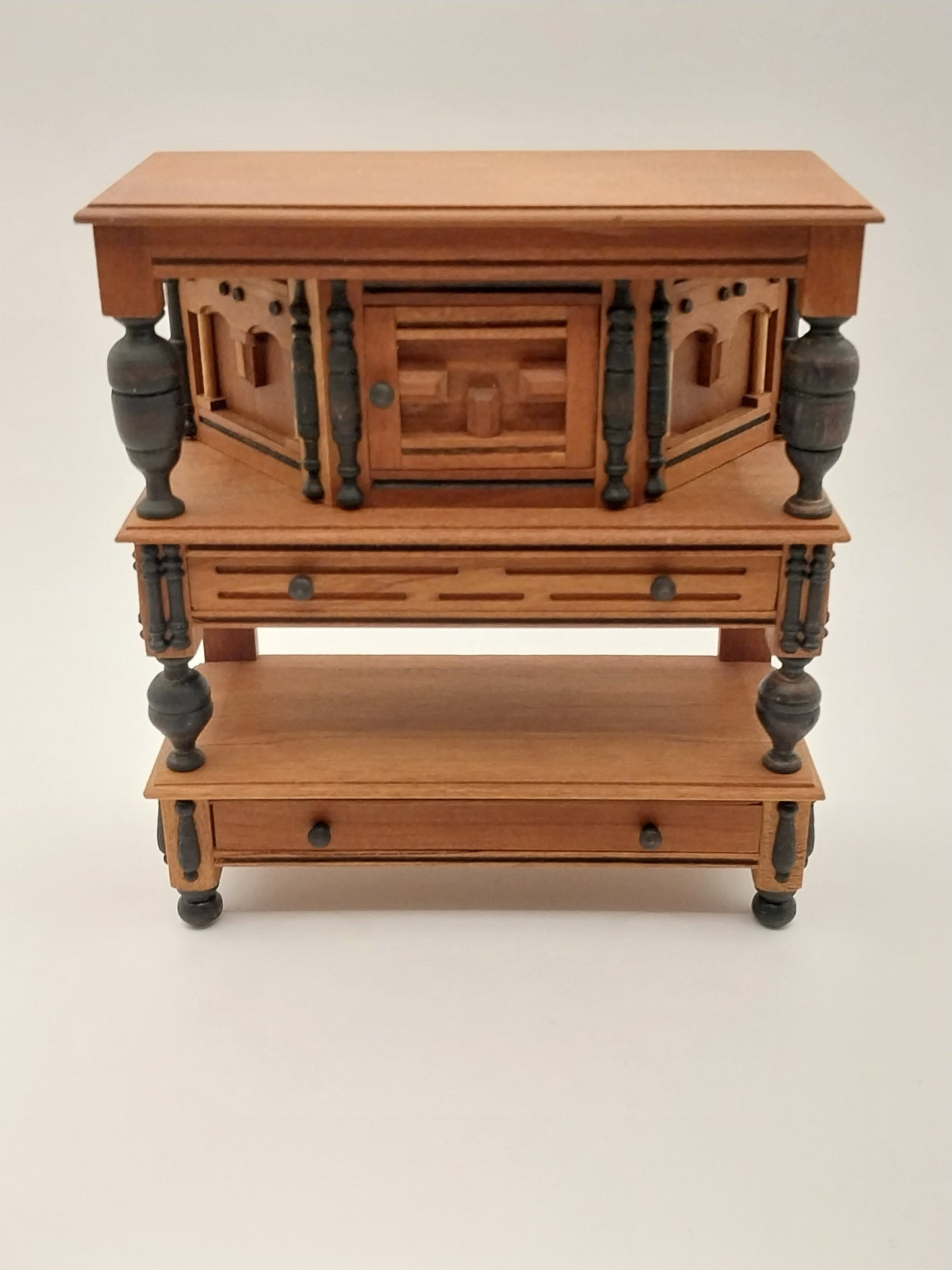 17th Century Reproduction Carved Cupboard