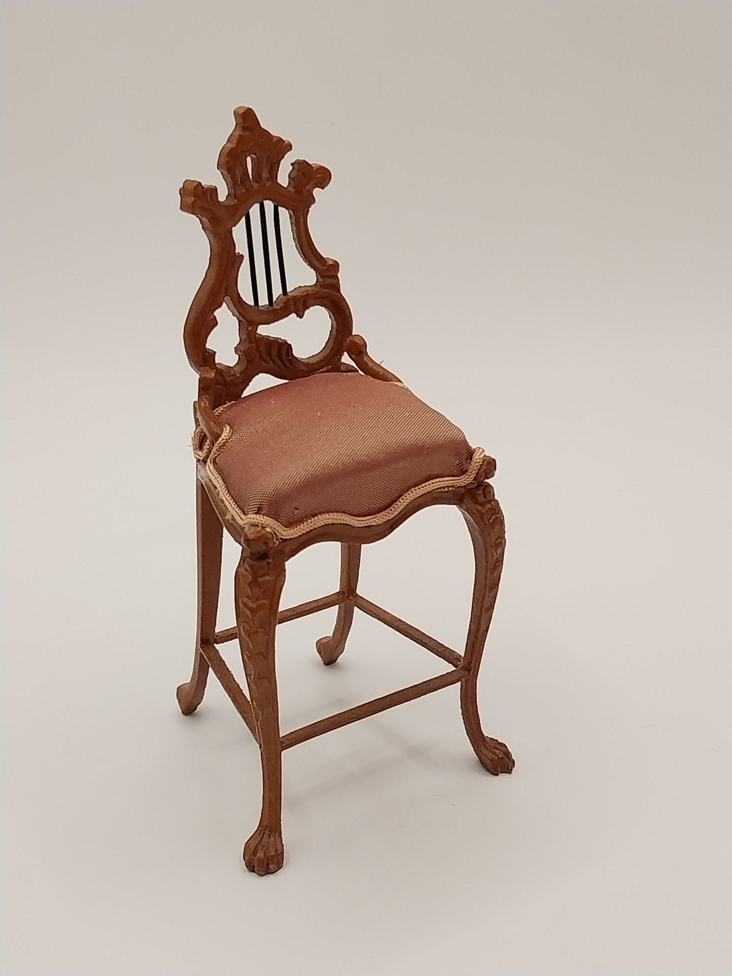 CTA018, Lyre Bar & Chair, New Walnut