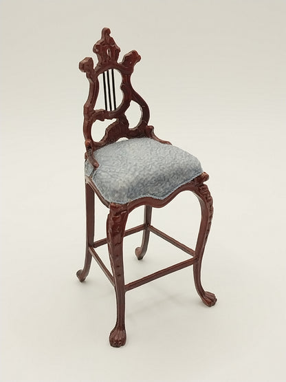CCB0184, Lyre Bar & 2 Chairs, Mahogany