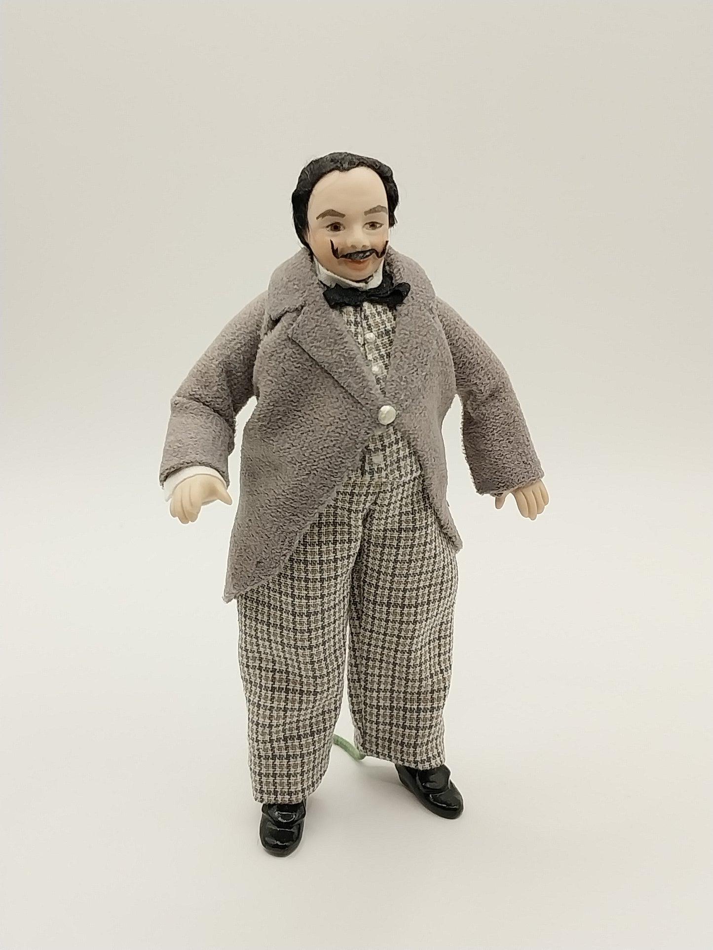 Older Man Doll With Mustache